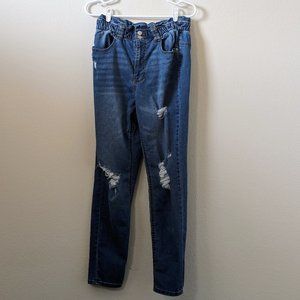 Vanilla Star Highrise Mom Jean, Junior's 9